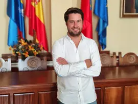 Fran Gasc&oacute;n, concejal de Cultura de Suances