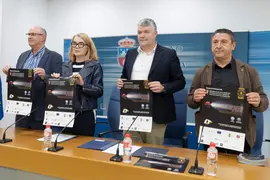 13/05/2024 11:15 horas. Sala de Prensa del Gobierno
Los consejeros de Cultura, Turismo y Deporte, Eva Guillermina Fern&aacute;ndez, y de Econom&iacute;a, Hacienda y Fondos Europeos, Luis &Aacute;ngel Ag&uuml;eros, presentan el Seminario Internacional de Territorios por el Primer Arte.