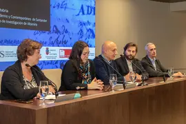 El director general de Cultura y Patrimonio Hist&oacute;rico, Juan Antonio Gonz&aacute;lez Fuentes, presenta, en rueda de prensa, el VIII Encuentro Internacional sobre Patrimonio y Conservaci&oacute;n. 
16 mayo 2024