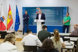 11:30 horas. Sala de prensa del Gobierno de Cantabria 

El consejero de Econom&iacute;a, Hacienda y Fondos Europeos, Luis &Aacute;ngel Ag&uuml;eros, presenta, en rueda de prensa, el proyecto 'Culturea'.