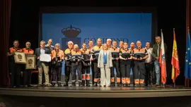 12:00 horas. Teatro Principal de Reinosa. La consejera de Presidencia, Justicia, Seguridad y Simplificaci&oacute;n Administrativa, Isabel Urrutia, preside el acto de entrega de condecoraciones de Reconocimiento a la Antig&uuml;edad y la Constancia en el Servicio de Voluntariado de Protecci&oacute;n Civil. 28 de junio de 2024 &copy; Ra&uacute;l Lucio