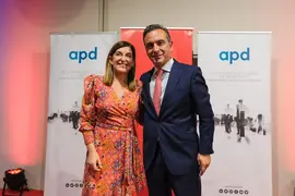 13:30 horas. Hotel Chiqui. La presidenta de Cantabria, Mar&iacute;a Jos&eacute; S&aacute;enz de Buruaga, interviene en el almuerzo-coloquio organizado por la Asociaci&oacute;n para el Progreso de la Direcci&oacute;n, bajo el t&iacute;tulo &lsquo;Balance tras un a&ntilde;o de gobierno: logros y retos pendientes&rsquo;. 4 de julio de 2024 &copy; Ra&uacute;l Lucio