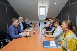 10:00 horas. Agencia C&aacute;ntabra de Administraci&oacute;n Tributaria (ACAT), 5&ordf; planta (Paseo Pereda, 13)
El consejero de Econom&iacute;a, Hacienda y Fondos Europeos, Luis &Aacute;ngel Ag&uuml;eros, preside el Consejo Ejecutivo del Instituto de Finanzas de Cantabria (ICAF).