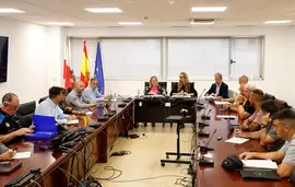 La consejera de Presidencia, Justicia, Seguridad y Simplificaci&oacute;n Administrativa, Isabel Urrutia, preside la Comisi&oacute;n de Coordinaci&oacute;n de Polic&iacute;as Locales. 
15 jul 24