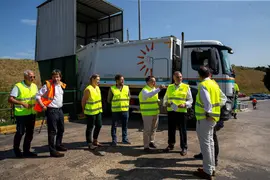 17:00 horas. Vertedero de El Mazo
El consejero de Fomento, Ordenaci&oacute;n del territorio y Medio Ambiente, Roberto
Media, asiste al inicio del tratamiento del quinto contenedor de Pi&eacute;lagos. 17 JULIO 2024 &copy; Miguel De la Parra