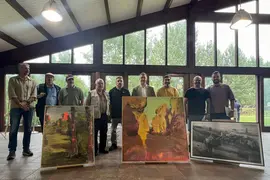 18:00 horas. Parque de la Naturaleza de Cab&aacute;rceno. El consejero delegado de Cantur, Luis Mart&iacute;nez Abad, entrega los premios del III Concurso Nacional de Pintura.