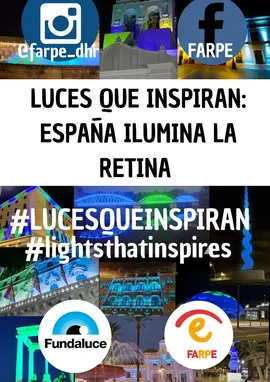 CARTEL CAMPA&Ntilde;A LUCES QUE INSPIRAN