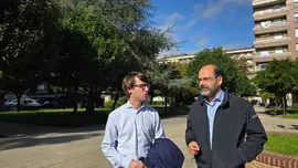 El Concejal de Obras P&uacute;blicas, Jos&eacute; Luis Urraca
