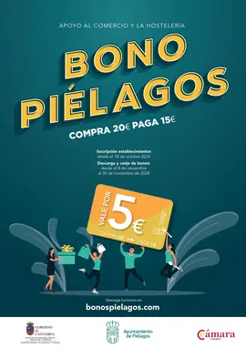 CARTEL 'BONOS DE CONSUMO' 2024 AYTO PIELAGOS