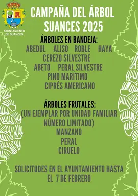 Campa&ntilde;a del &aacute;rbol 2025 Ayto Suances
