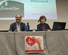 El concejal de Sanidad Jos&eacute; Luis Urraca en una actividad de la concejal&iacute;a