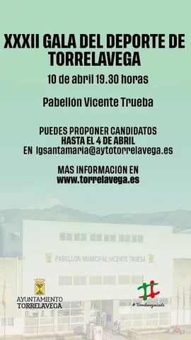 hasta 10 abril inclusive Gala deporte