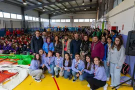 11:00 horas. Parque de la Robleda. Puente San Miguel, Reoc&iacute;n
La consejera de Inclusi&oacute;n Social, Juventud, Familias e Igualdad, Bego&ntilde;a G&oacute;mez del
R&iacute;o, asiste a la Festividad de San Jorge 2025, patr&oacute;n de los Scouts. @ Miguel de la Parra