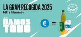 Cartel gran recogida de alimentos
