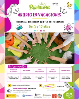 espacio mujeres primavera 2026