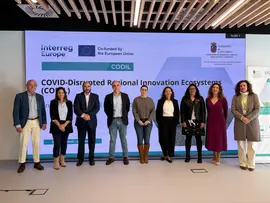 El Gobierno de Cantabria, a trav&eacute;s de la Consejer&iacute;a de Industria, Empleo, Innovaci&oacute;n y Comercio, ha organizado en el edificio Bisalia del Parque Cient&iacute;fico y Tecnol&oacute;gico de Cantabria (PCTCAN) el encuentro regional de expertos y sectores implicados en el proyecto europeo CODIL para dar a conocer los avances de las iniciativas que est&aacute; llevando a cabo esta asociaci&oacute;n de proyectos en la regi&oacute;n con el fin de unir fuerzas entre sus socios, entre los que se encuentra Cantabria, para mejorar las pol&iacute;ticas de capacidades de investigaci&oacute;n e innovaci&oacute;n.