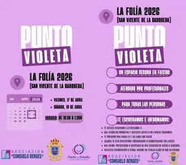 punto violeta la folia